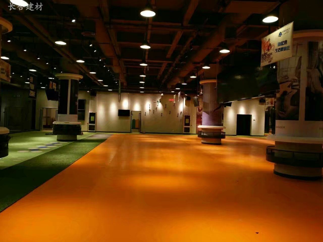 新哲文院 选用材料花色细节-PVC塑胶地胶地板 PVC运动地胶4