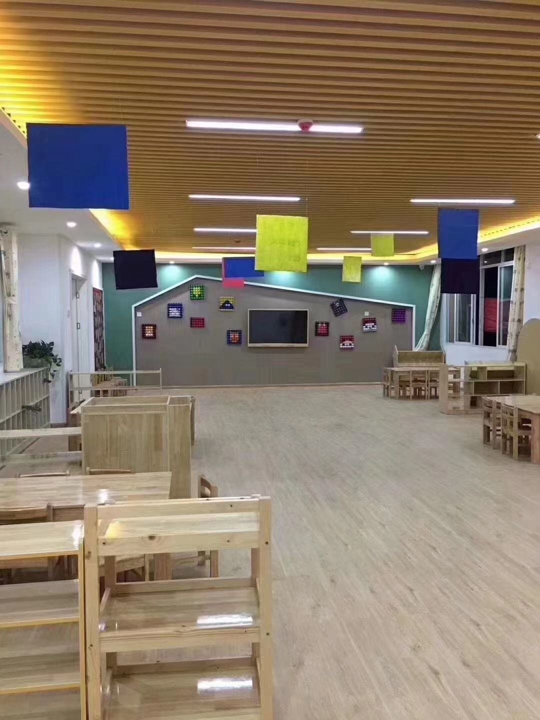 精装批量SPC · 早教教室现场实拍-长合建材