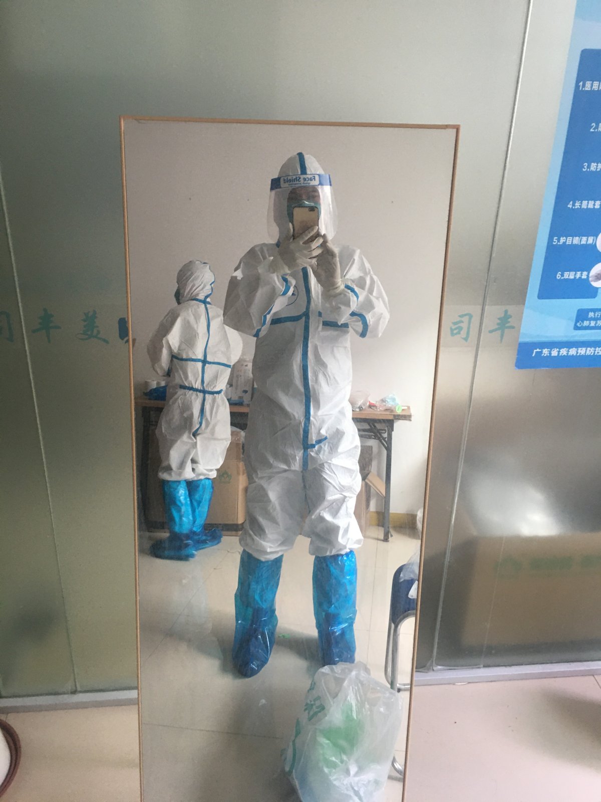 隔离酒店群 · 隔离防护施工现场实拍-长合建材