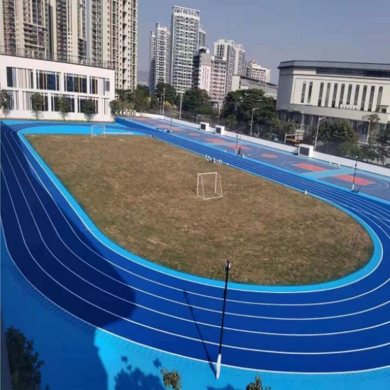 深圳光明实验学校地面工程案例